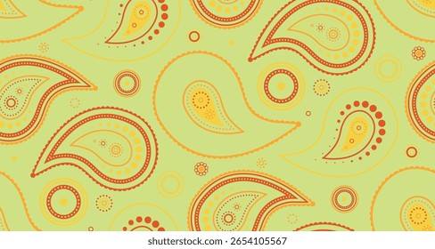Fantasy feminine orient heritage. Beauty vintage to tropical lovely. Surface endless with henna draw. Flowing scrapbook in traditional stylish.