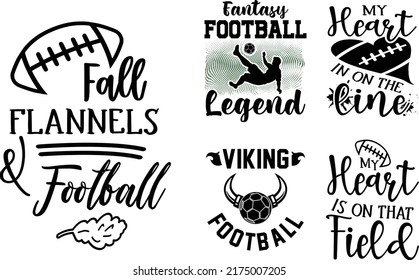 Fantasy Football Legend. Viking Football. My Heart In On The Line. My Heart Is On The Field. Fall Flannels. Football Vector Graphics
