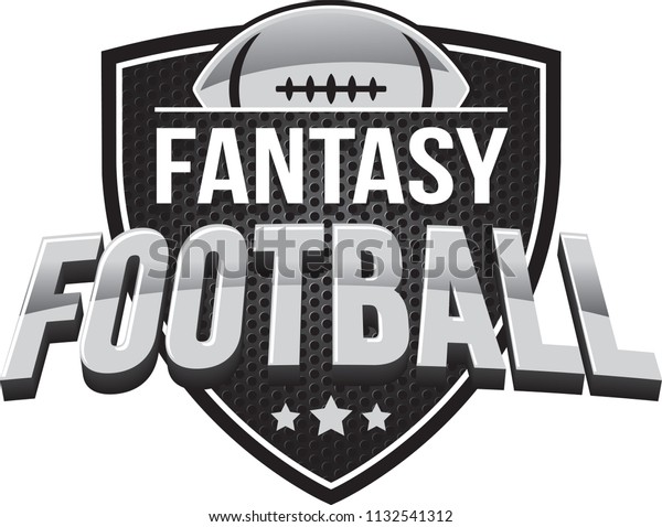 Fantasy Football Shield Stock Vector (Royalty Free) 1132541312 ...