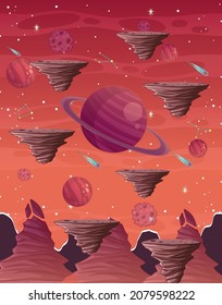 Fantasy Galaxy Space Background illustration