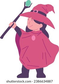 Fantasy game character handraw vector illustration