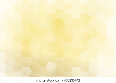 fantasy hexagons on a gold color background. vector. ideas for your business, printing, design presentations.