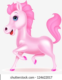 Fantasy horse cartoon