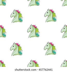 fantasy horse colors head pattern