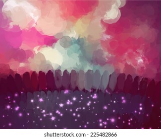 Fantasy lake