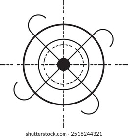 Fantasy-Zauberkreis Erstellen Sie Zauberkreise und Zaubersprüche.,Schicksal von Sternen und Abenteuer, Hexen, Zauberer und das magische Reich.