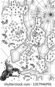 fantasy map drawings