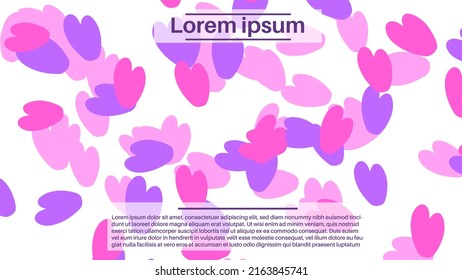Fantasy messy doodle geometric shapes background. Abstract card, layout. Creative landing page or business background. Advertisement cover.