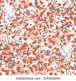 Fantasía desordenada forma geométrica de garabatos libres sin fisuras.  Tarjeta abstracta con inclinación infinita y diseño. Fondo creativo. Textil, tela, papel de envoltura.