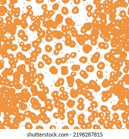 Fantasy messy freehand doodle geometric shapes seamless pattern.  Infinity ditsy scribble abstract card, layout. Creative background. Textile, fabric, wrapping paper.