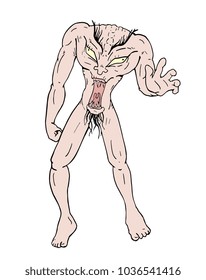 fantasy monster draw