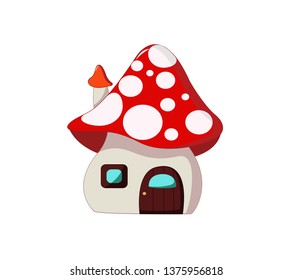 Fantasy mushroom house