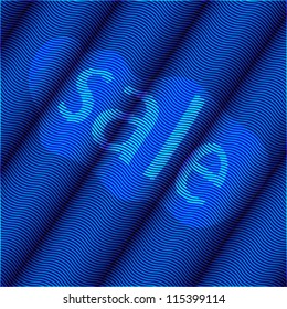fantasy on sale on a beautiful blue background.