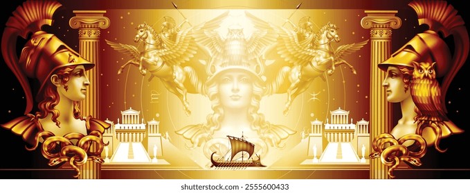 Fantasy on themes of ancient Greek art