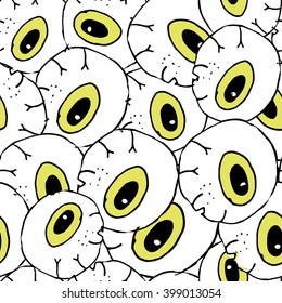 fantasy pattern background.yellow eyes .