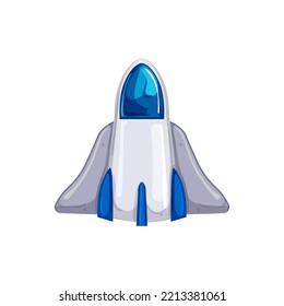 fantasy rocket toy cartoon. fantasy rocket toy sign. isolated symbol vector illustration
