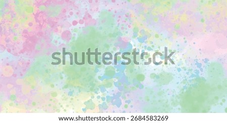 Fantasy smooth light pink, purple shades and blue watercolor paper textured illustration for grunge design