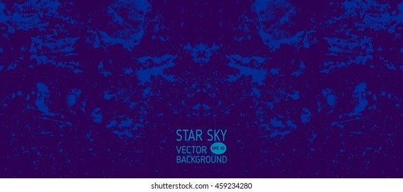 Fantasy space background, universe vector illustration