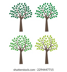 Fantasy tree. Organic concept. Tree for concept design. Vector illustration.