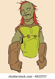 Fantasy vector character