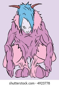 Fantasy vector character