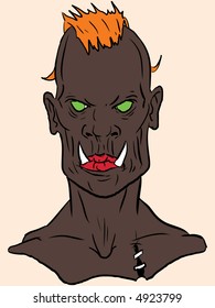 Fantasy vector character