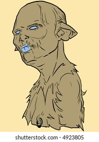 Fantasy vector character