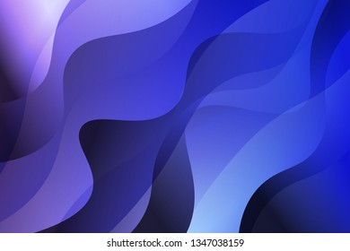 Fantasy wavy dynamic background. Creative Vector illustration. For header page, poster, flyer
