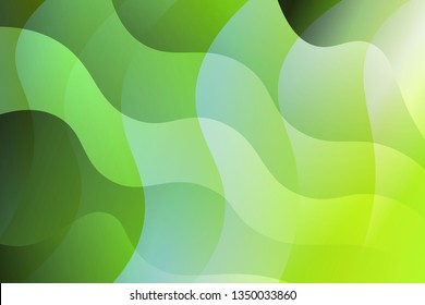 Fantasy wavy dynamic background. Creative Vector illustration. For business wallpaper, cover book, print