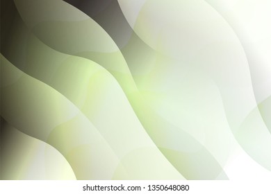 Fantasy wavy dynamic background. Creative Vector illustration. For header page, poster, flyer