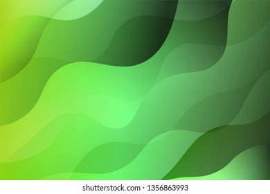 Fantasy wavy dynamic background. Creative Vector illustration. For business wallpaper, cover book, print