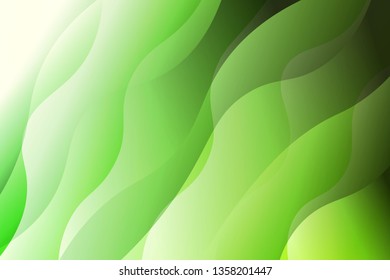 Fantasy wavy dynamic background. Creative Vector illustration. For business wallpaper, cover book, print