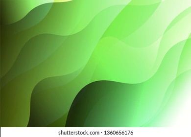 Fantasy wavy dynamic background. Creative Vector illustration. For business wallpaper, cover book, print