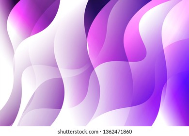 Fantasy wavy dynamic background. Creative Vector illustration. For header page, poster, flyer