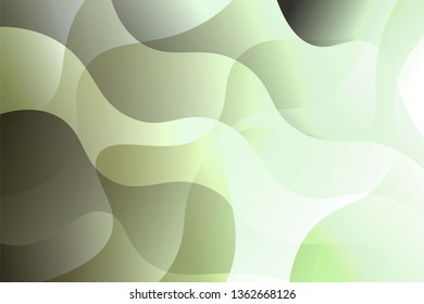 Fantasy wavy dynamic background. Creative Vector illustration. For header page, poster, flyer