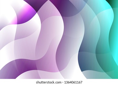 Fantasy wavy dynamic background. Creative Vector illustration. For header page, poster, flyer