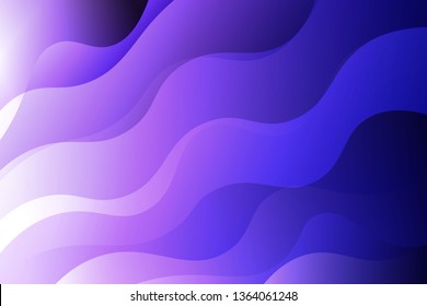 Fantasy wavy dynamic background. Creative Vector illustration. For header page, poster, flyer