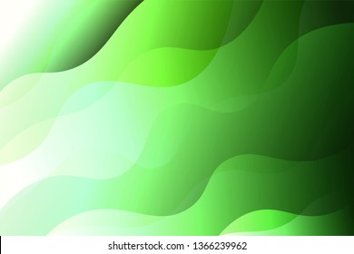 Fantasy wavy dynamic background. Creative Vector illustration. For business wallpaper, cover book, print