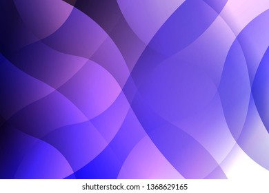 Fantasy wavy dynamic background. Creative Vector illustration. For header page, poster, flyer