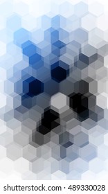fantasy white, dark blue color geometry background. vector illustration. polygonal pattern. design for banner, presentation, wallpaper.