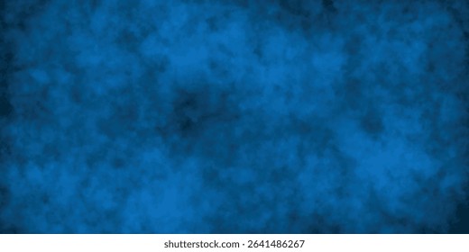 Fantasy-Inspired Blue Smoke Background with Gentle Fog Motion

