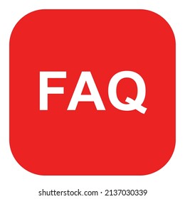 FAQ und App-Icon auf Weiß