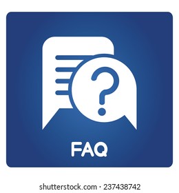 FAQ, frequently ask question concept