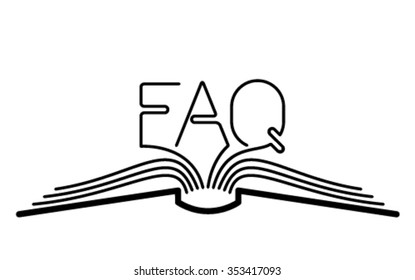 FAQ - frequently asked questions,  line flat