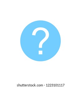 faq, help icon. Element of material arrow symbol icon for mobile concept and web apps. Color faq, help icon can be used for web and mobile