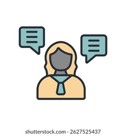 faq icon collection .design style with background