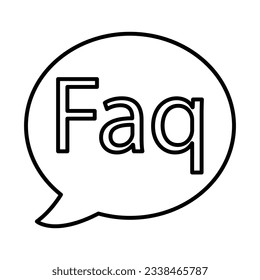 Faq Icon Design For Personal And Commercial Use.