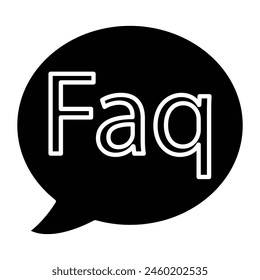 Faq Icon Design For Personal And Commercial Use.