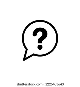 FAQ icon. Editable vector stroke 64x64 Pixel. 