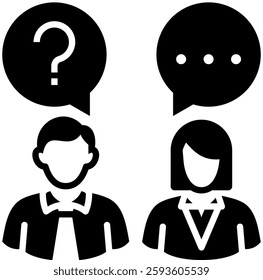 Faq Icon Element For Design